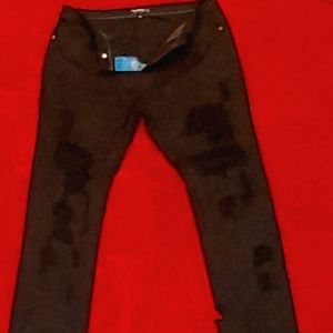 Pink Dolphins 🐬  rugged jeans 👖